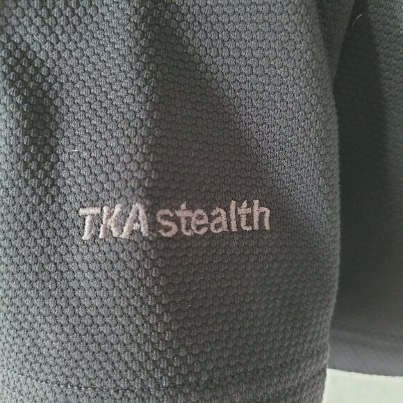 The North Face Men's TKA Stealth 1/4 Zip Sweatshirt Fleece Lined Black Medium - Picture 11 of 12